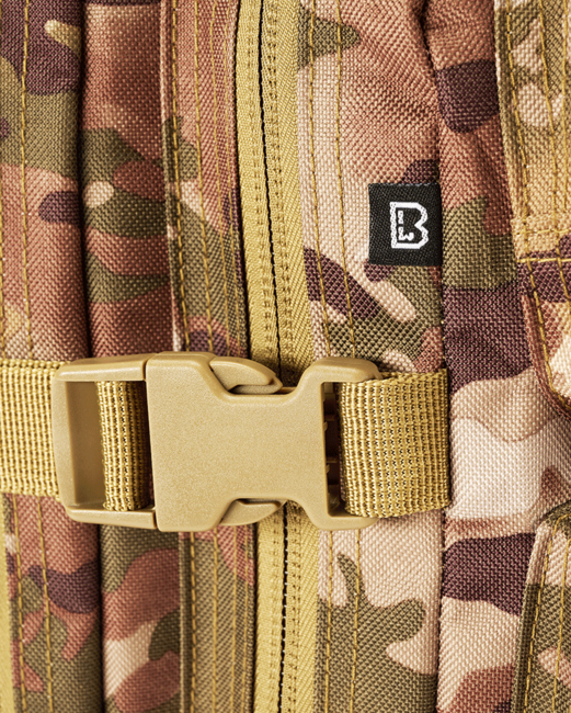Brandit US Assault Pack Σακίδιο Πλάτης Medium 25L, Tactical Camo