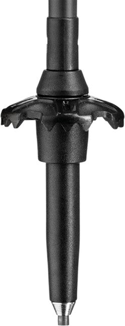 LEKI Black Series Carbon Μπαστούνια Trekking, Μαύρο-Μαύρο Γκρι-Σκούρο Ανθρακί, 100 - 135 cm