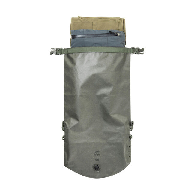Tasmanian Tiger Stuffbag 25 WPV Αδιάβροχη Τσάντα, γκρι-ελιά