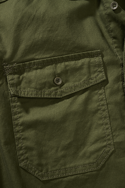 Brandit Flanellshirt Φlanelένια Πουκάμισο, λαδί