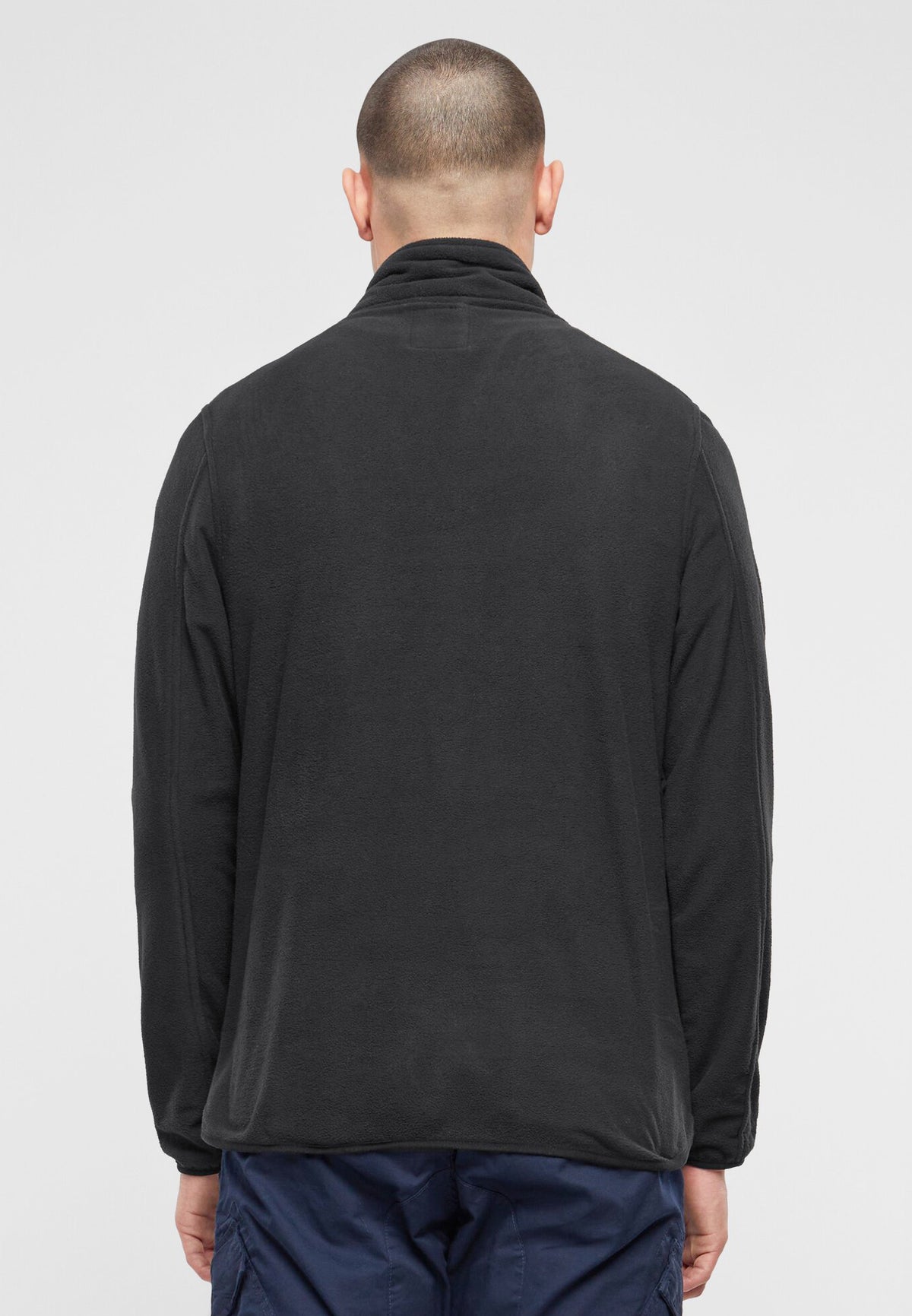 Brandit Fleece Troyer bunda, čierna