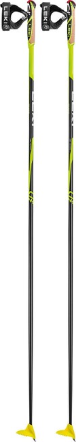 LEKI CC 450 μπατόν σκι δρόμου, κίτρινο νέον/μαύρο-λευκό