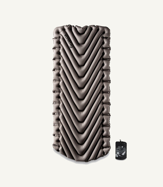 Klymit Static V Luxe Φουσκωτό Στρώμα XL, σκούρο γκρι