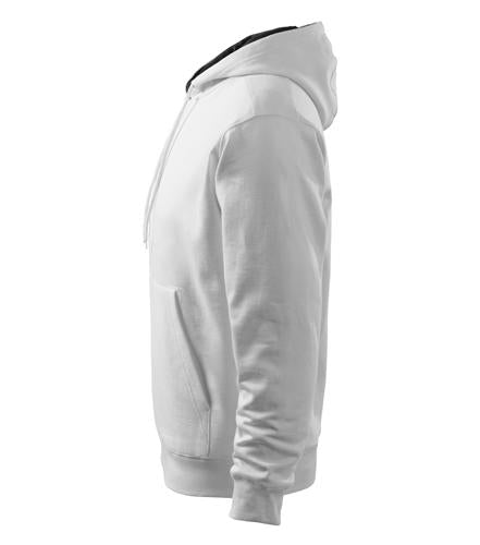 Malfini Hooded Φούτερ 320g, λευκό