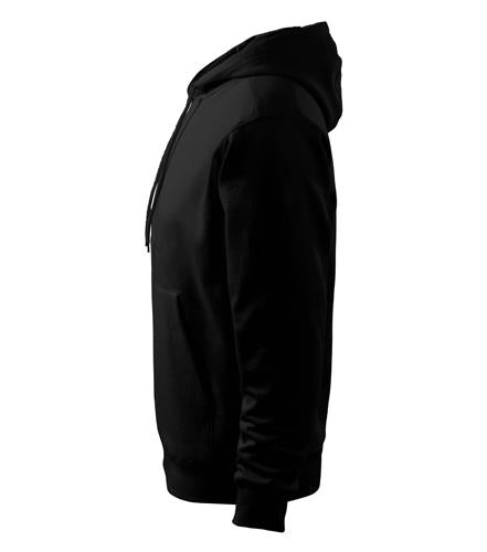 Malfini Φούτερ με Κουκούλα 320g/m, Μαύρο