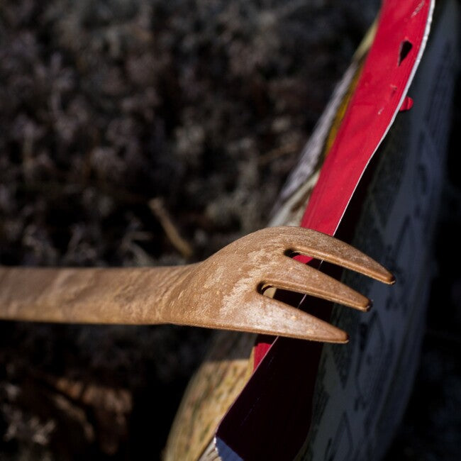 KUPILKA 205 Spork Κουτάλι και Πιρούνι σε Ένα, καφέ