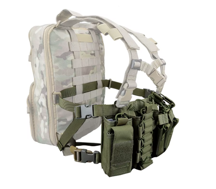 DRAGOWA D3 Chest Rig, Coyote