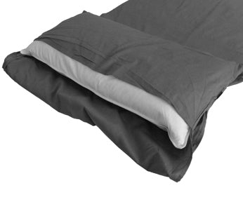Origin Outdoors Χλιαρή Επένδυση Υπνόσακου Ορθογώνια, Ανθρακί