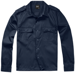 Brandit US πουκάμισο μακρυμάνικο, Navy
