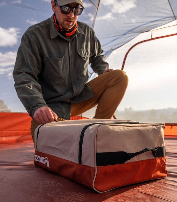 Klymit Mesa Cot XL κρεβάτι κατασκήνωσης, κόκκινο