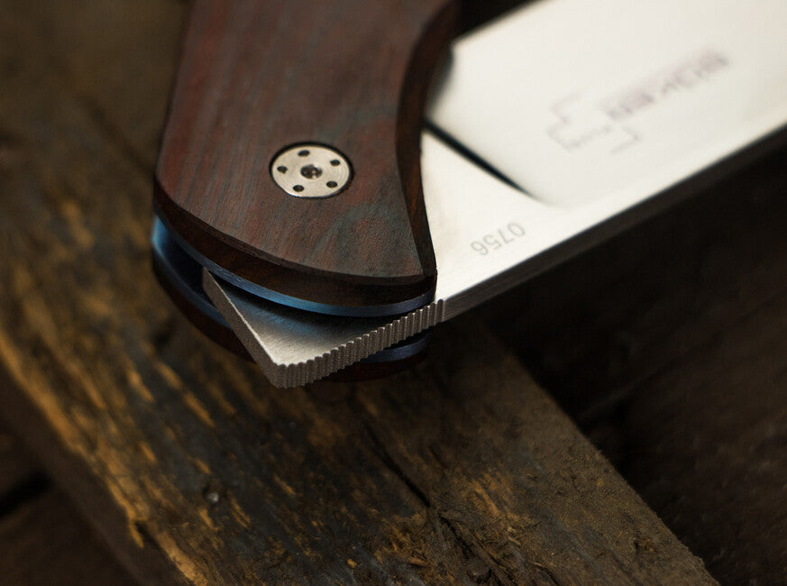 BÖKER® Exskelibur I Μαχαίρι Τσέπης 8,9 cm, ξύλο Cocobolo, τιτάνιο