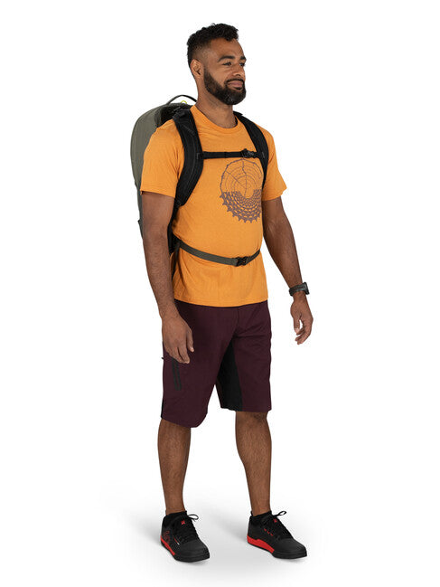 OSPREY Radial σακίδιο πλάτης πόλης, earl grey/rhino grey