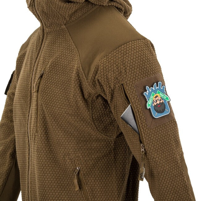 Helikon-Tex Alpha Hoodie Fleece Jacket, Black
