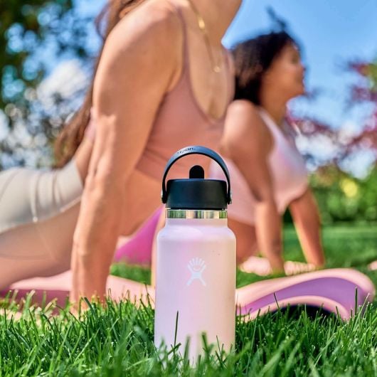 Hydro Flask Θερμός Wide Mouth με Flex Straw Cap 946 ml, Λευκό