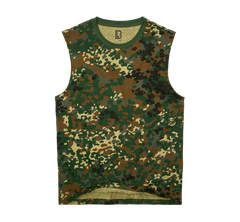 Brandit αμάνικο μπλουζάκι, flecktarn