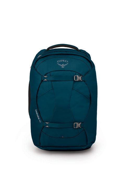 OSPREY FAIRVIEW 40 σακίδιο πλάτης ταξιδίου, night jungle blue
