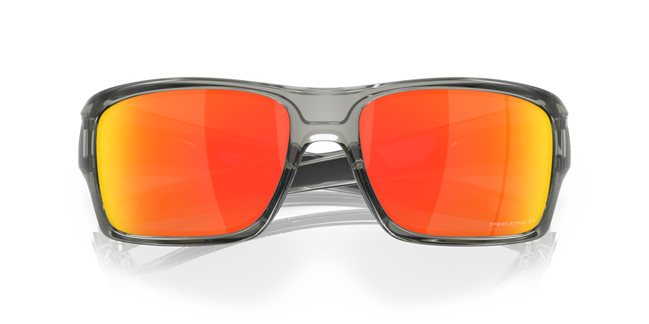 Oakley TURBINE Γυαλιά Ηλίου με σκελετό Grey Ink και φακούς Prizm Ruby Polarized, 65