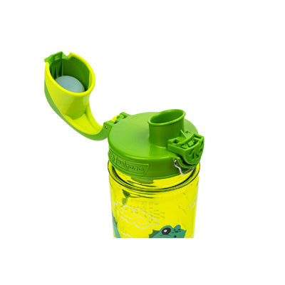 Nalgene Grip-n-Gulp Sustain Μπουκάλι Νερού Παιδικό, green nessie, 0,35 L