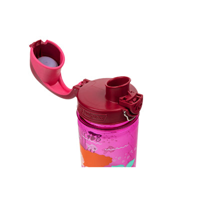 Nalgene Grip-n-Gulp Sustain Παιδικό Μπουκάλι Νερού, pink mermaid, 0,35 L