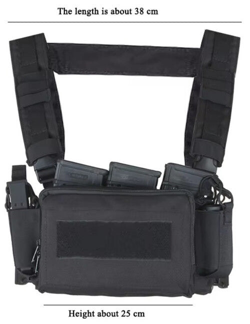 DRAGOWA Tactical Zero Ελαφρύ Τακτικό Γιλέκο, λαδί