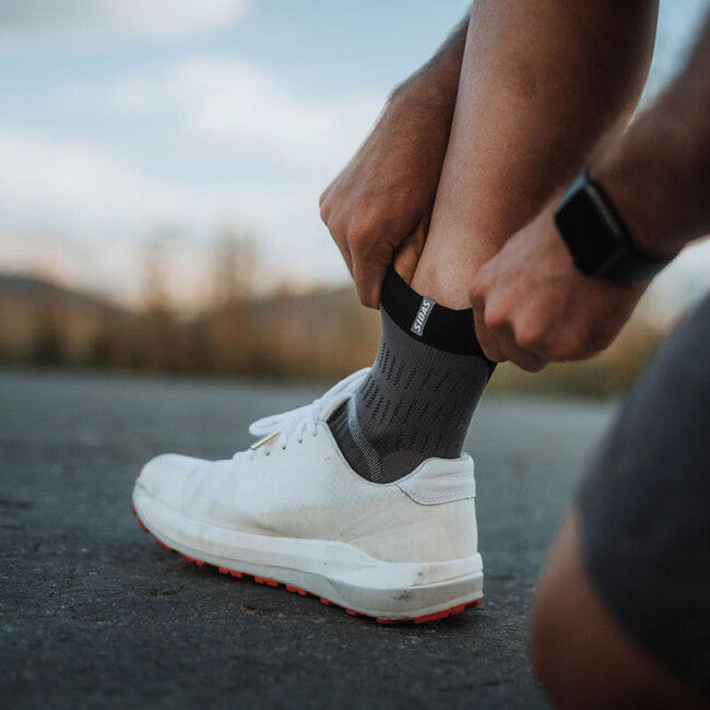 Sidas T-Free Run κάλτσες, γκρι/μαύρο