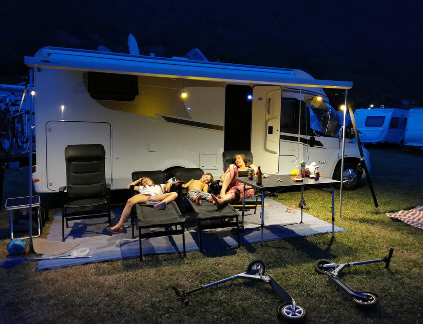 Origin Outdoors Σύνδεσμη Λάμπα LED, Μπλε, 200 Lumen, Θερμό Λευκό