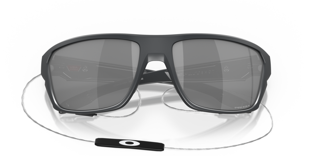 Oakley SPLIT SHOT Γυαλιά Ηλίου με σκελετό Matte Carbon και φακούς Prizm Black, 64