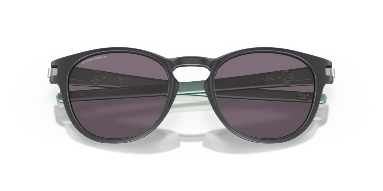 Oakley LATCH Γυαλιά Ηλίου με σκελετό Matte Carbon και φακούς Prizm Grey, 53