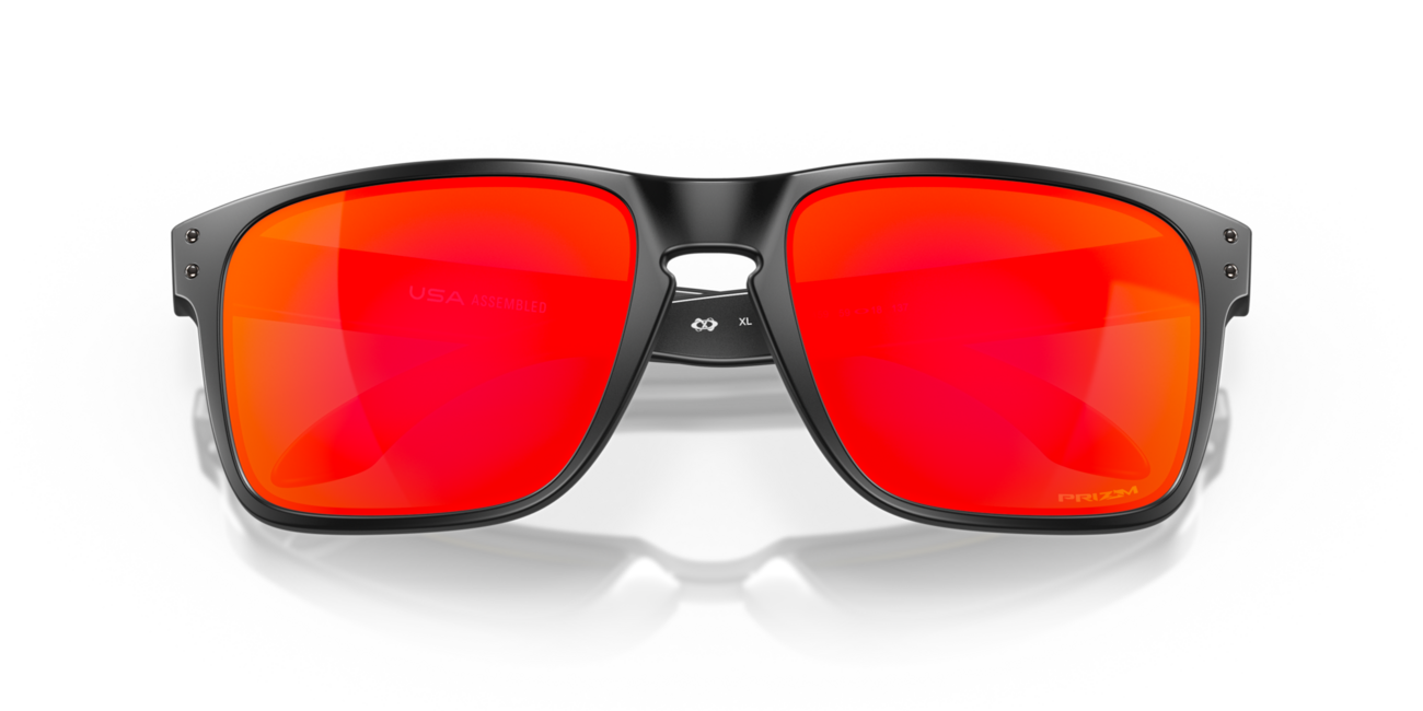 Oakley HOLBROOK XL Γυαλιά Ηλίου με Σκελετό Matte Black και Φακούς Prizm Ruby, 59