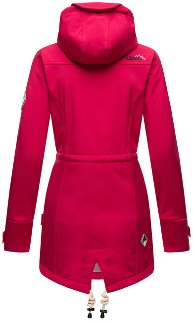 Marikoo ZIMTZICKE softshell jakna zimska ženski s kapuco