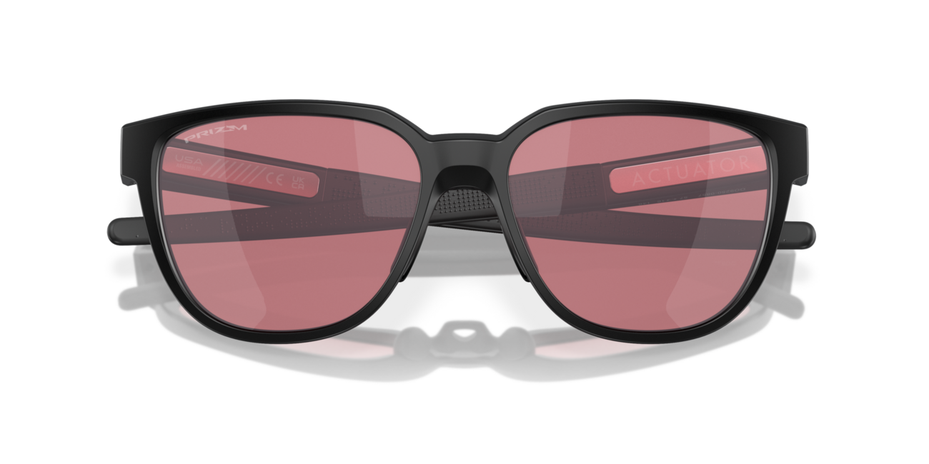 Oakley ACTUATOR Γυαλιά Ηλίου με Σκελετό Matte Black και Φακούς Prizm Dark Golf, 57