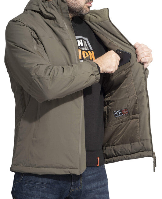 Pentagon Hoplite Parka Χειμερινό Μπουφάν ανδρικό, black