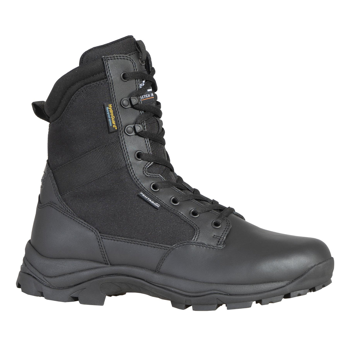 Pentagon ODOS 2.0 8" WP Tactical Boots, Black