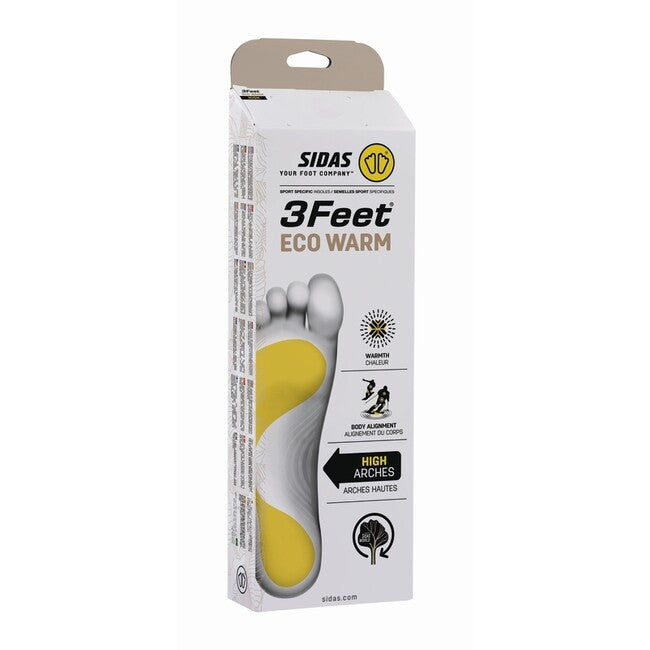Sidas 3Feet Eco Warm High ορθοτικές εισόδους με υποστήριξη