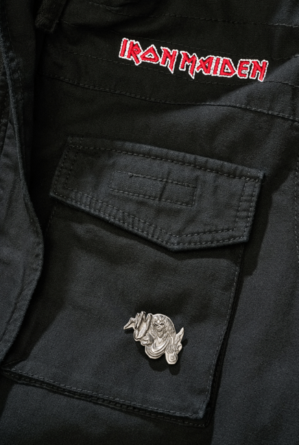Brandit Iron Maiden Bronx μπουφάν, μαύρο