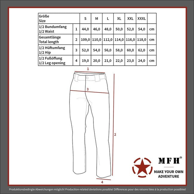 Fox Outdoor Παντελόνι Expedition, Μαύρο