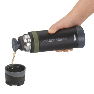 Thermos Mountain Beverage Θερμός 0,75 L, μαύρο
