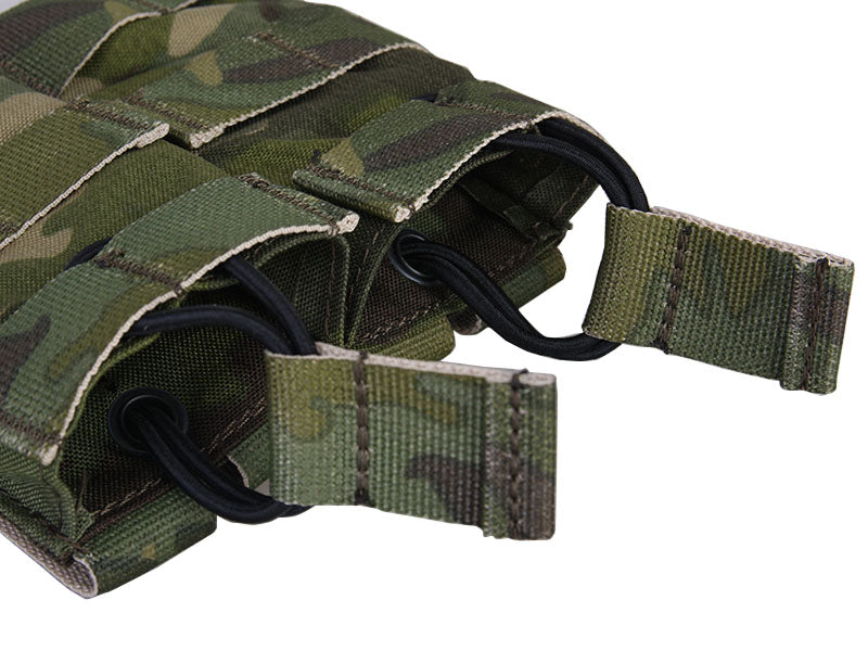 Emersongear Θήκη Δυαλή Ανοιχτή Αρθρωτή για Γεμιστήρες 5.56, Μαύρο, 500D