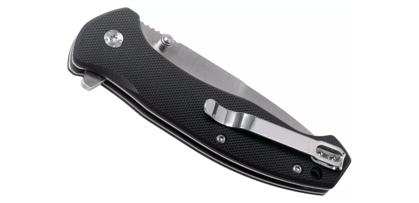 Maserin Sporting Μαχαίρι Cm 17,5 -G10, Μαύρο