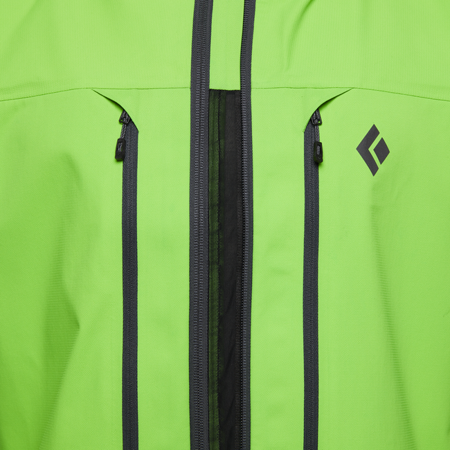 Black Diamond Dawn Patrol Hybrid Shell μπουφάν μεταβατικό ανδρικό, vibrant green