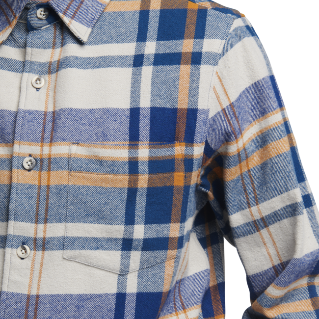 Black Diamond Project Flannel Φανελένιο Πουκάμισο ανδρικό, pewter-indigo plaid