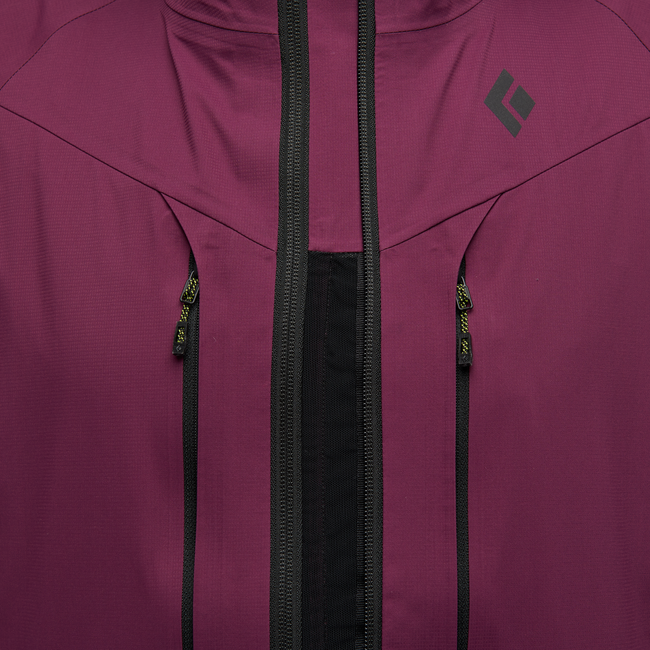 Black Diamond Dawn Patrol Hybrid Shell μπουφάν μετάβασης γυναικείο, blackberry-black