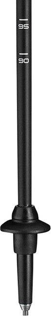 LEKI Traveller Carbon Μπατόν Nordic Walking, Ναυτικό Μπλε Σκούρο Μεταλλικό-Ανοιχτό Ανθρακί-Λευκό, 90 - 130 cm