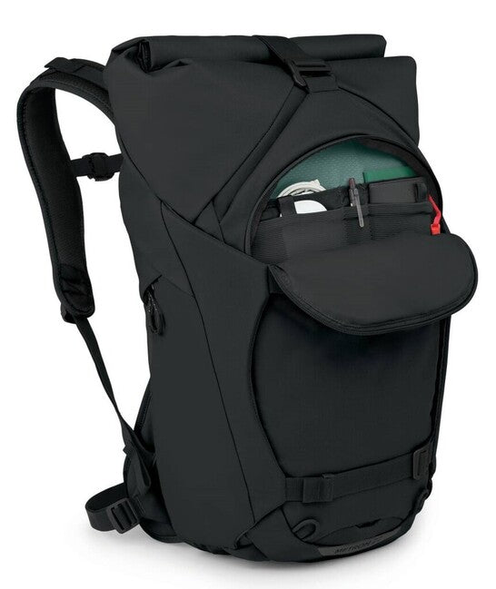 OSPREY METRON ROLL TOP PACK Αστικό Σακίδιο, μαύρο