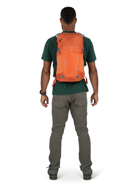 OSPREY HIKELITE 18 Σακίδιο Πεζοπορίας, koi orange/blue venture