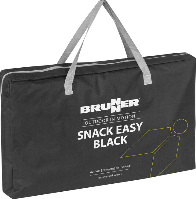 Brunner Snack Easy Κάμπινγκ Ντουλάπα και Κουζινάκι, Μαύρο