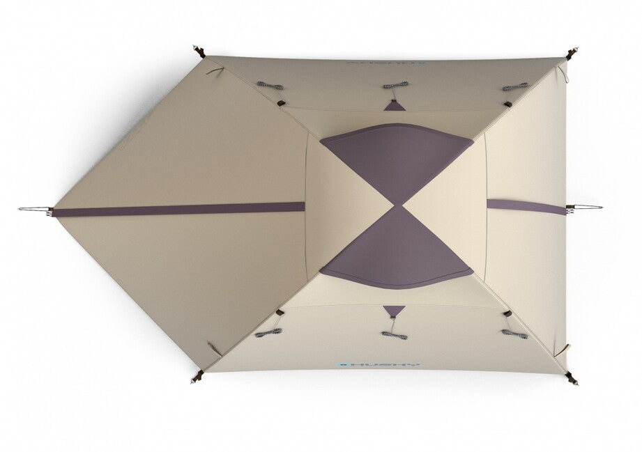 Husky Bird 3 Plus σκηνή εξερεύνησης για 3 άτομα, light brown