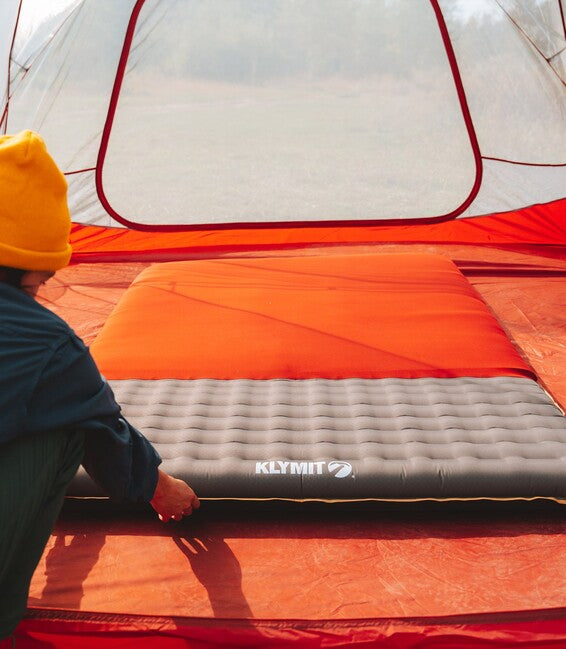 Klymit Klymaloft Double μονωμένο χαλάκι ύπνου, κόκκινο