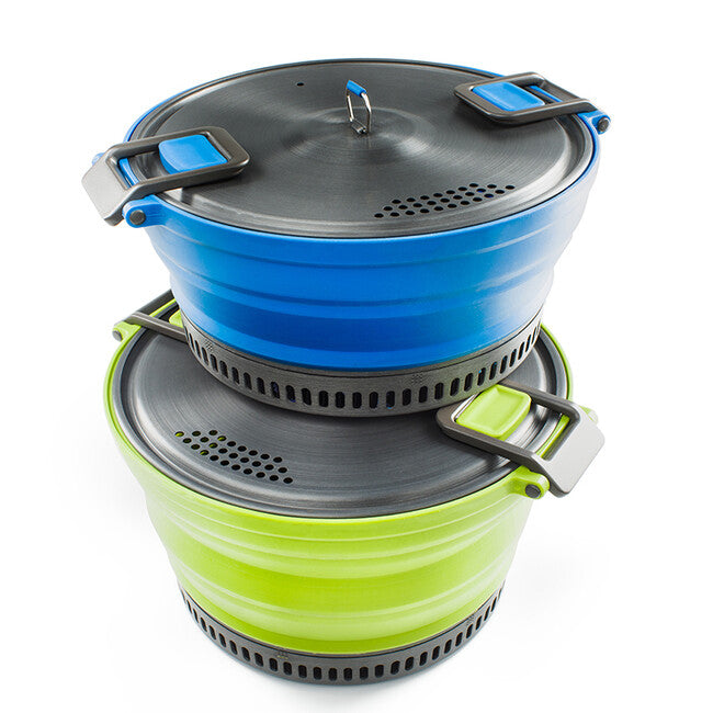 GSI Outdoors Escape HS Κατσαρόλα Πτυσσόμενη 3 L, Πράσινο