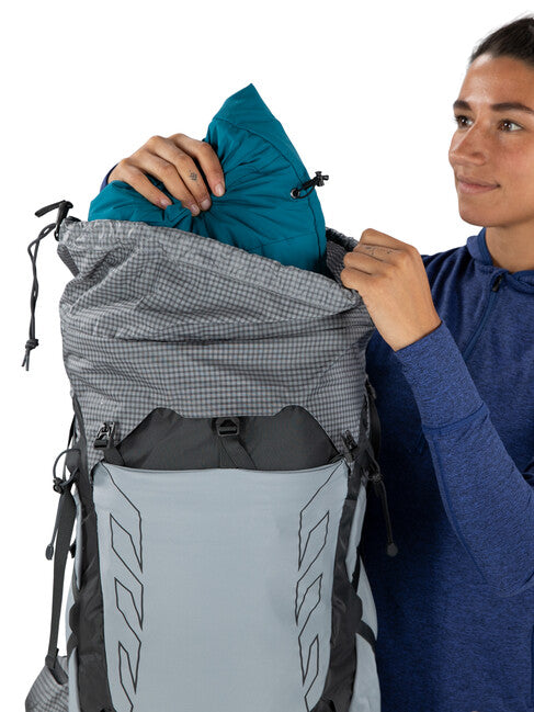 OSPREY TEMPEST PRO 40 τουριστικό σακίδιο πλάτης, silver lining
